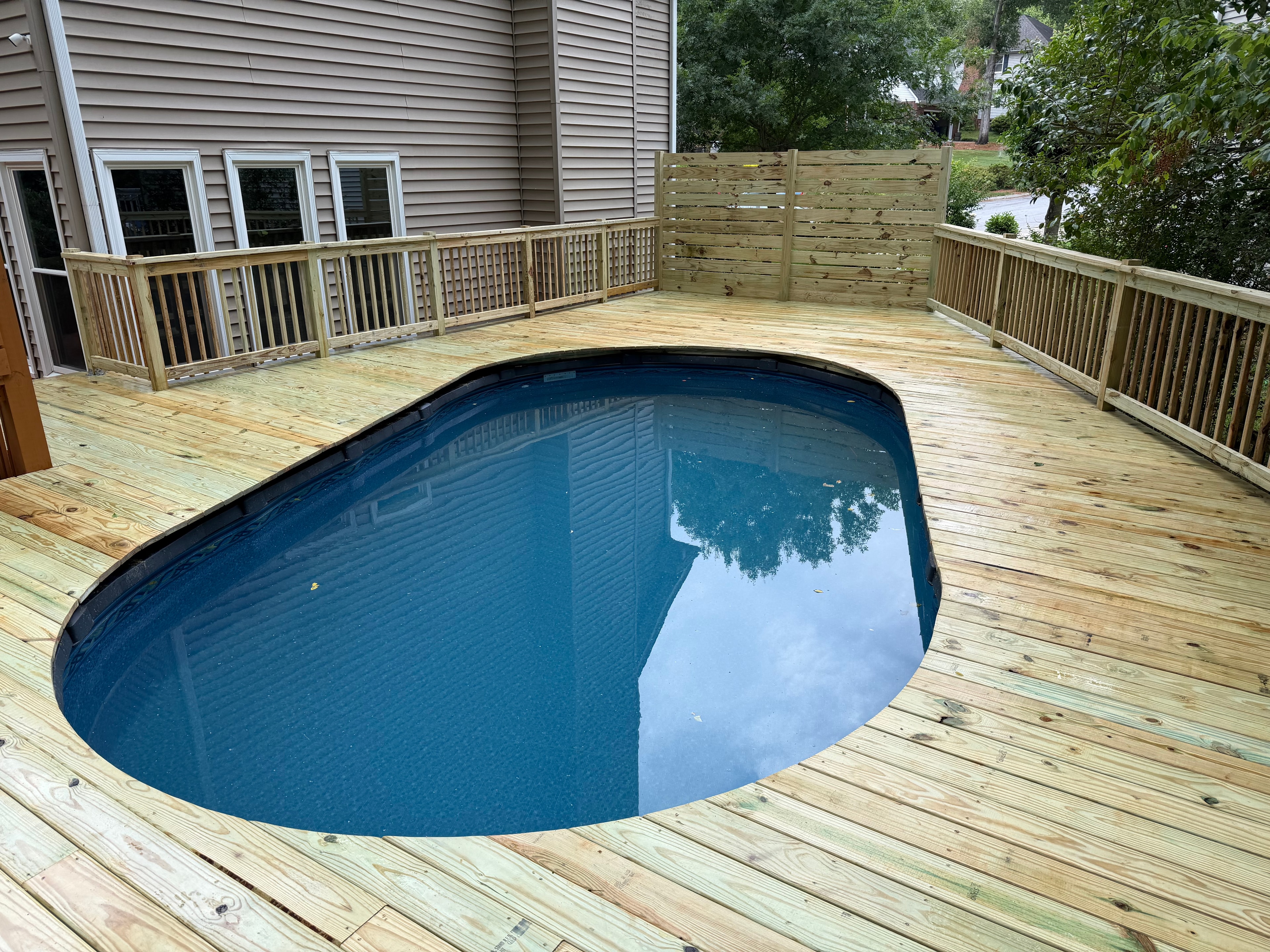 Pool Deck — Aerial View