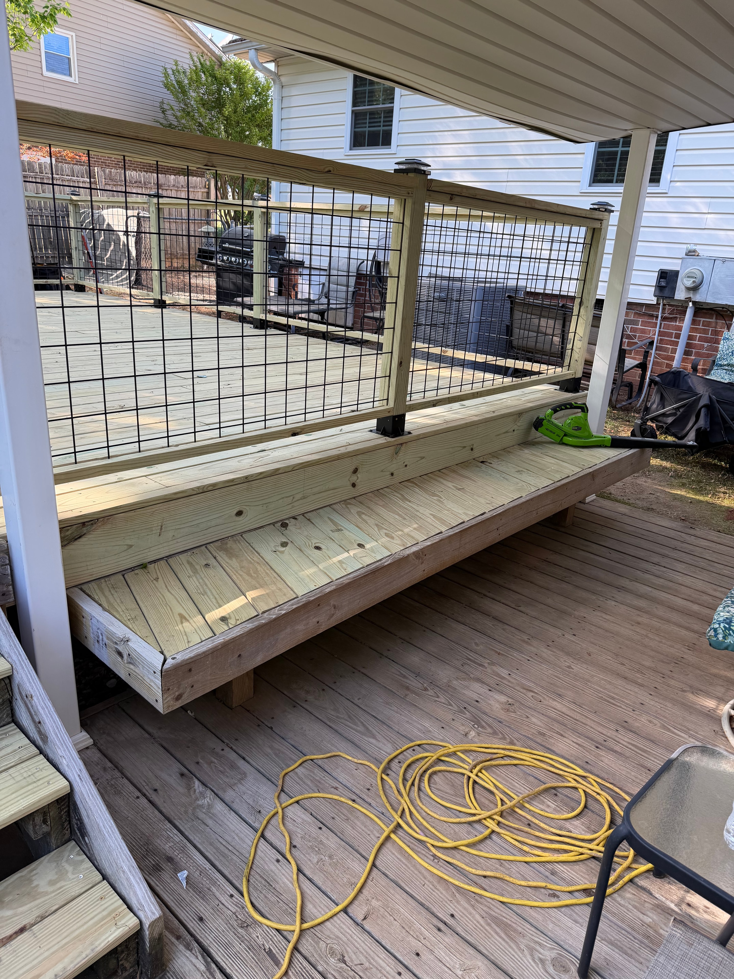 Deck Gate & Wire Panel Railing