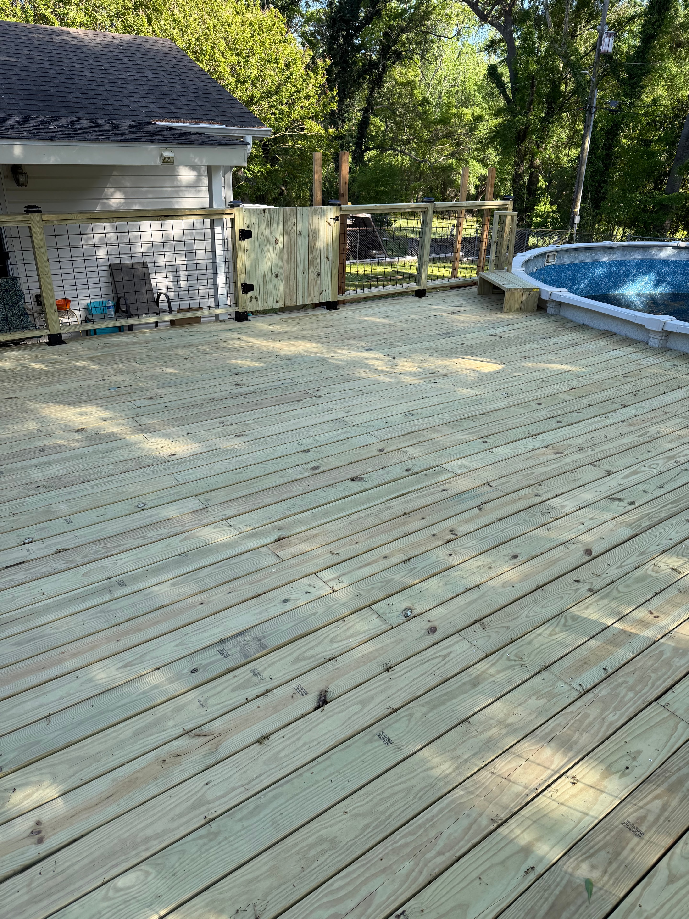 Pool Deck — Wide View